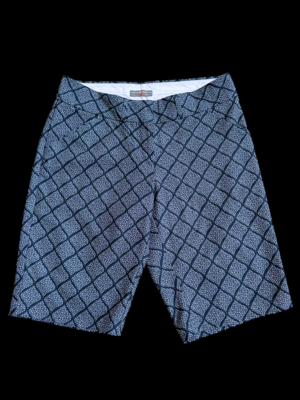 Peter Millar Wicking Patterned Golf Shorts Women's Size 2